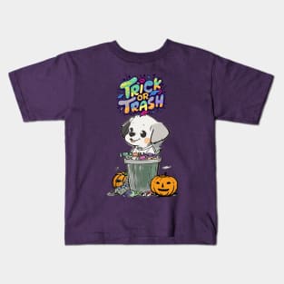 Trick or Trash Kids T-Shirt